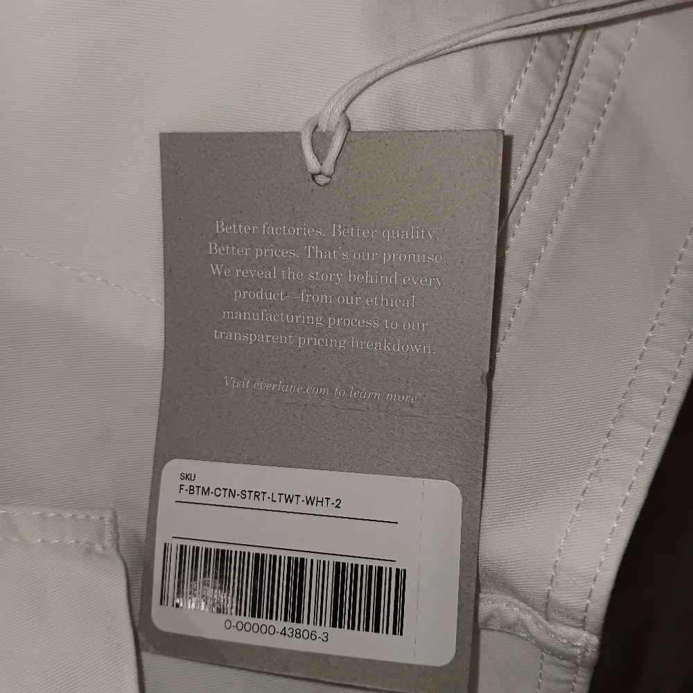 Everlane NWT straight leg cropped pants - Picture 12 of 12